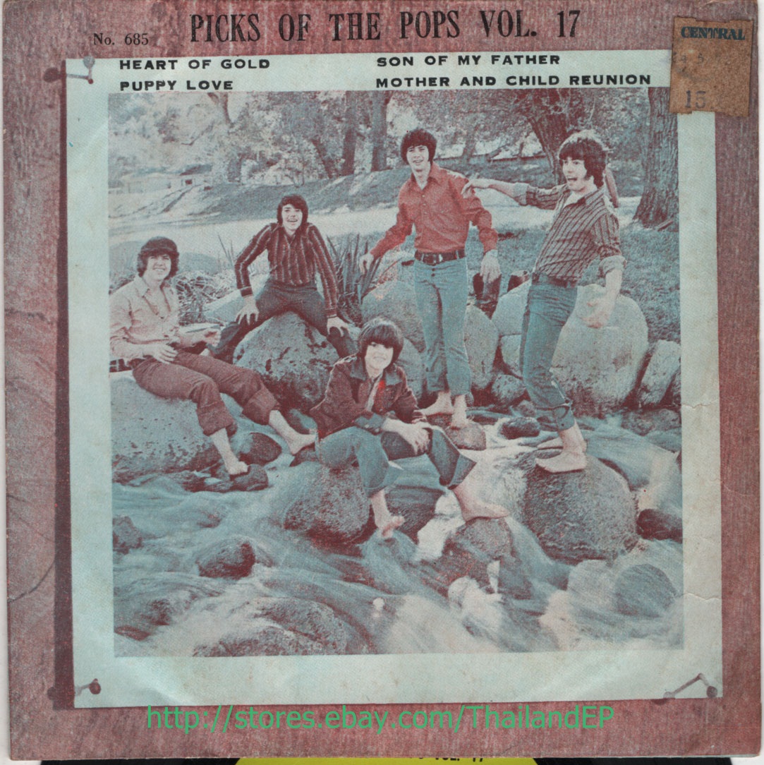 NEIL YOUNG /DONNY OSMOND / /PAUL SIMON THAI EP 7" THAILAND 45RPM