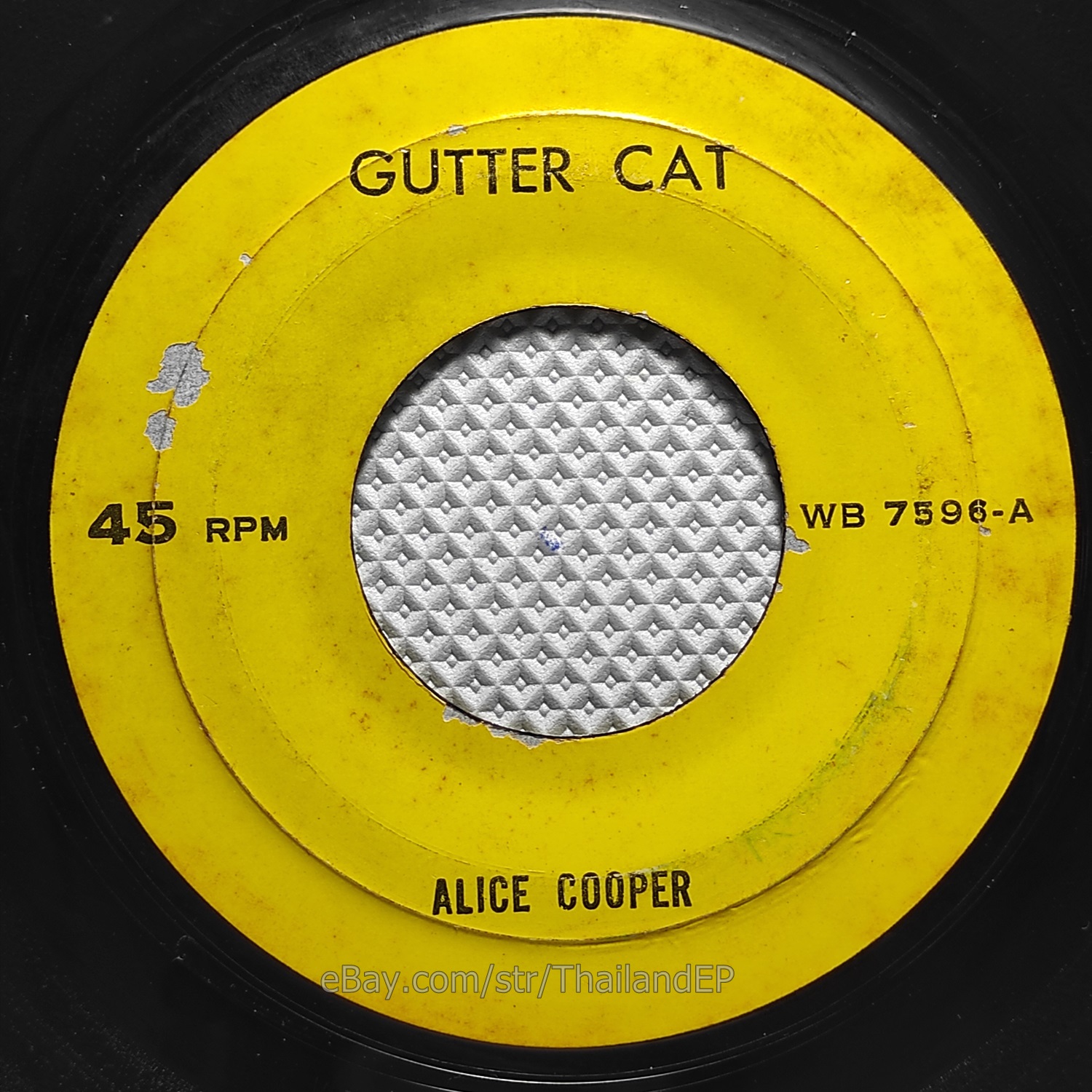 Alice Cooper - Gutter Cat /School's Out THAI EP 7" THAILAND 45RPM