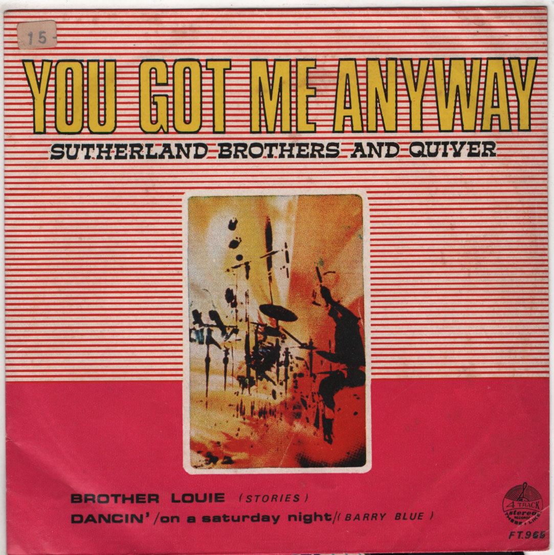 Stories - Brother Louie 1973 /(Soul)The Four Tops - Are You Man Enough  THAI EP