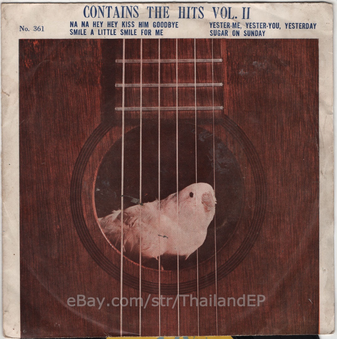 STEAM /THE FLYING MACHINE /STEVIE WONDER /THE CLIQUE THAI EP  THAILAND 45RPM