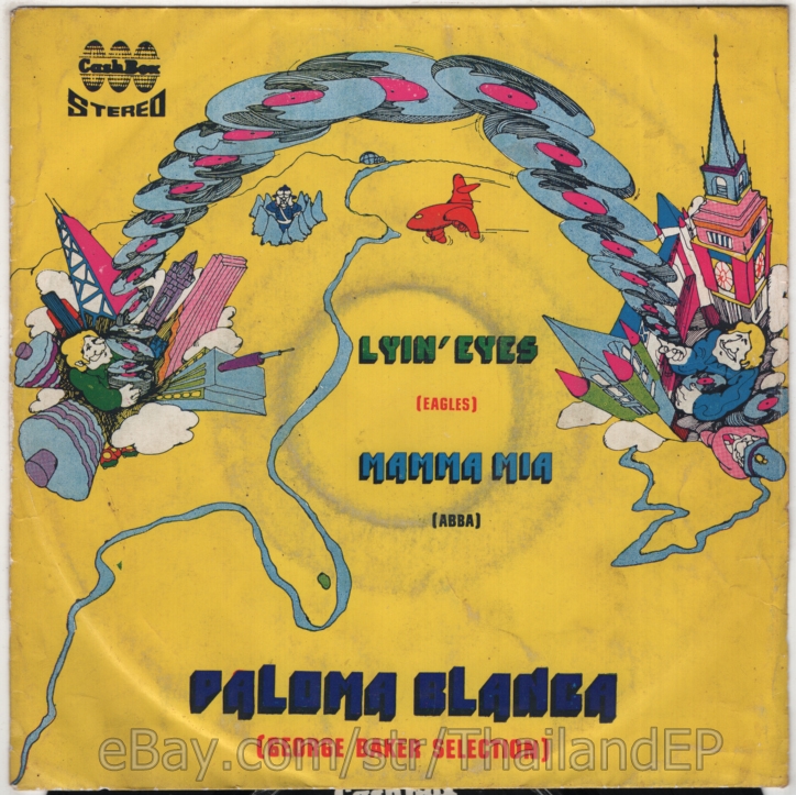 EAGLES /ABBA /GEORGE BAKER SELECTION / THAI EP 7" THAILAND 45RPM
