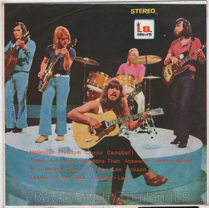 JUNIOR CAMPBELL /JOHNNY NASH /PYTHON LEE JACKSON /SHANGRI-LAS  EP 7" THAILAND