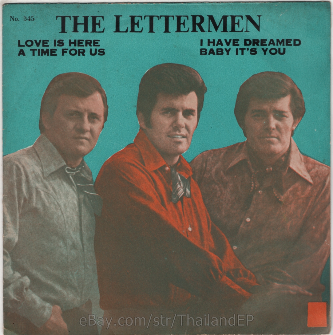 THE LETTERMEN /LOVE THEME FROM ROMEO /A TIME FOR US / THAI EP 7" THAILAND