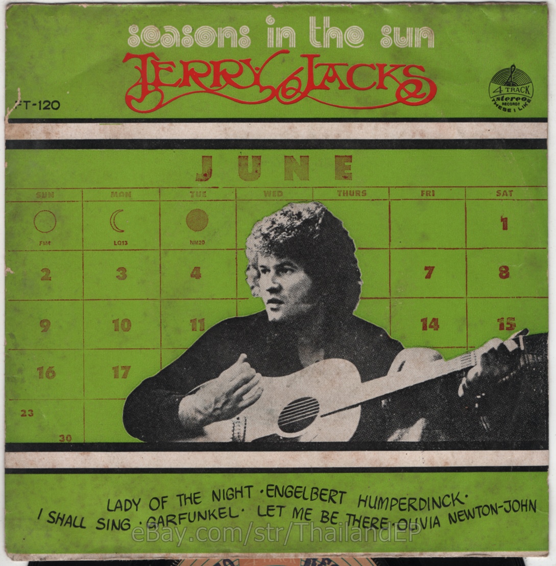 TERRY JACKS / /GARFUNKEL /OLIVIA NEWTON-JOHN THAI 7" THAILAND