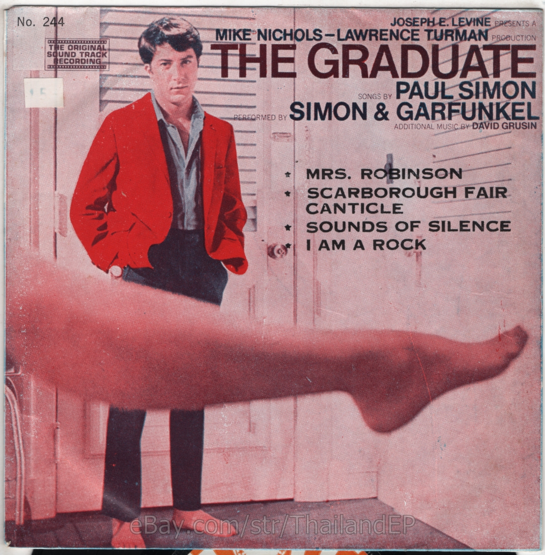 Simon And Garfunkel /Mrs. Robinson / / THAI EP 7" THAILAND