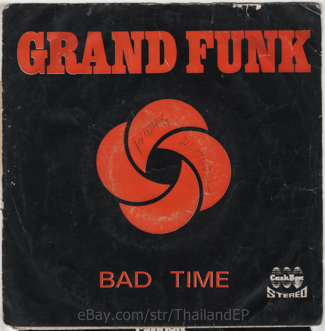 PAUL ANKA /GRAND FUNK /PETER SHELLEY /PETER CHAN THAI EP 7" THAILAND 45RPM