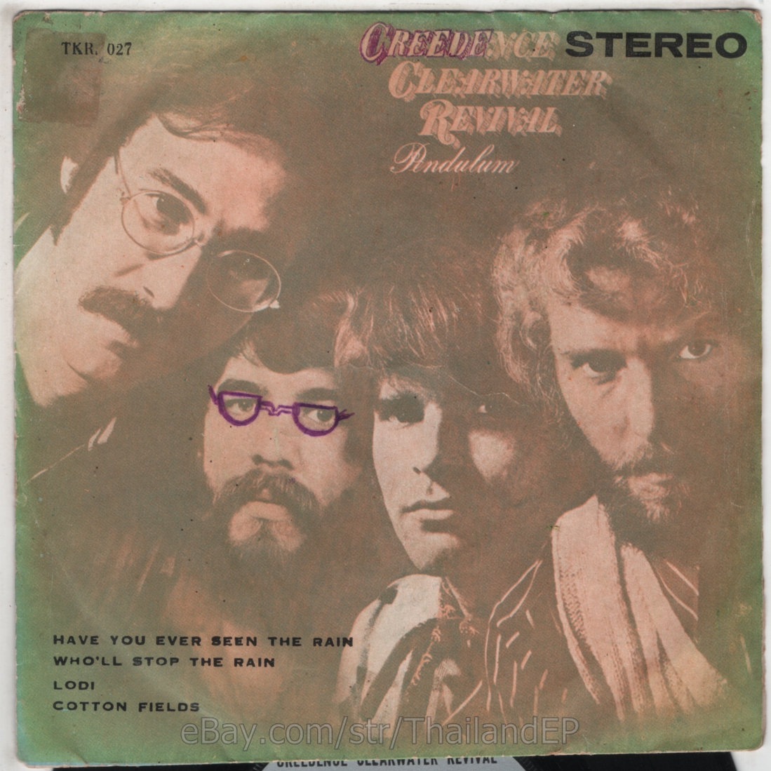 CREEDENCE CLEARWATER REVIVAL /HAVE YOU EVER SEEN THE RAIN / / THAI EP 7 THAILAND