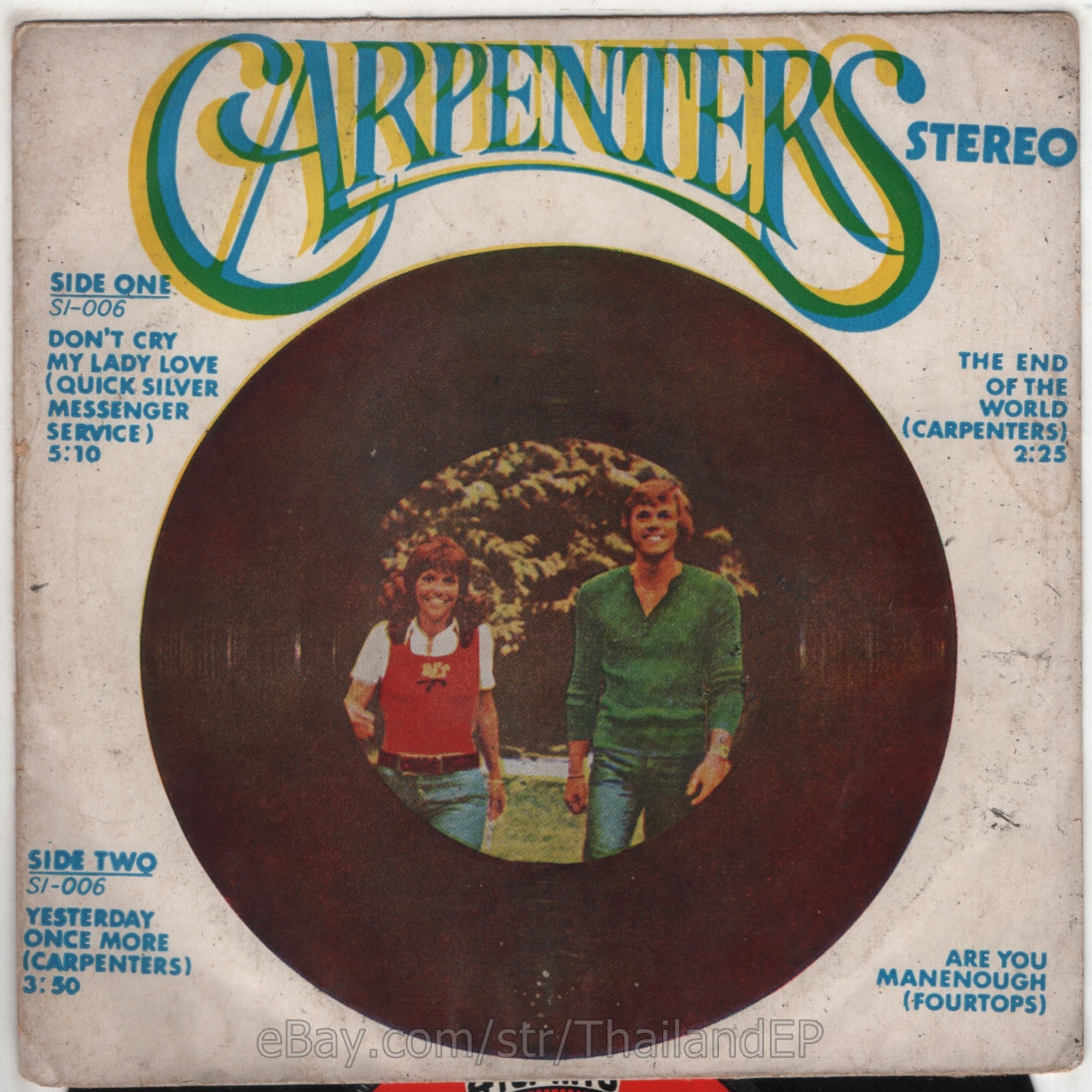 QUICKSILVER MESSENGER SERVICE /CARPENTER /CARPENTER /FOUR TOP THAI EP  THAILAND