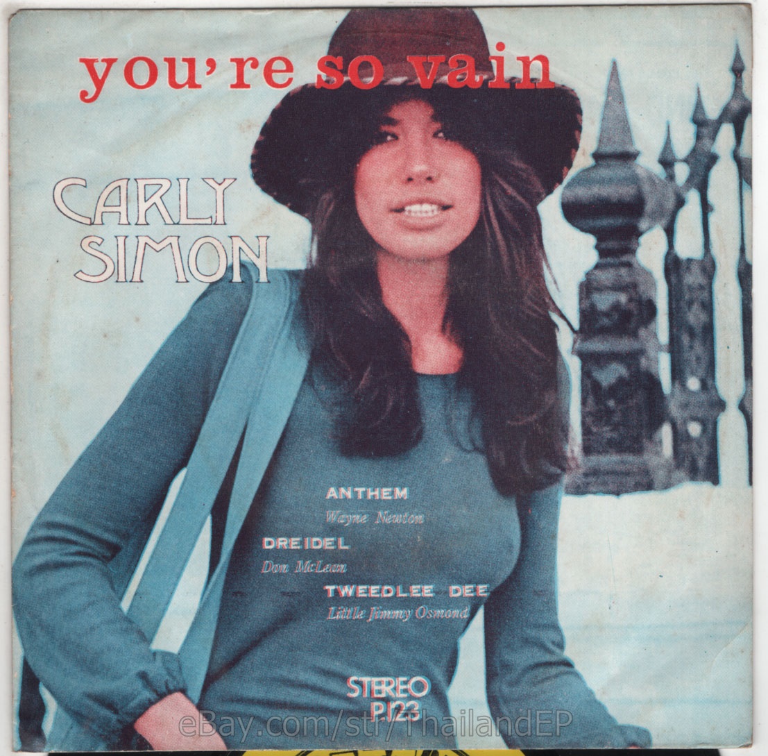 CARLY SIMON /WAYNE NEWTON /DON MCLEAN /LITTLE JIMMY OSMOND THAI EP 7" THAILAND