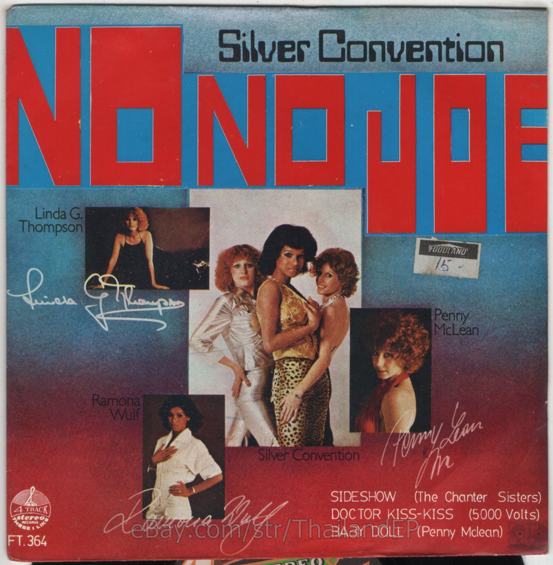 SILVER CONVENTION / /5000 VOLTS /PENNY MCLEAN THAI EP 7" THAILAND 45RPM