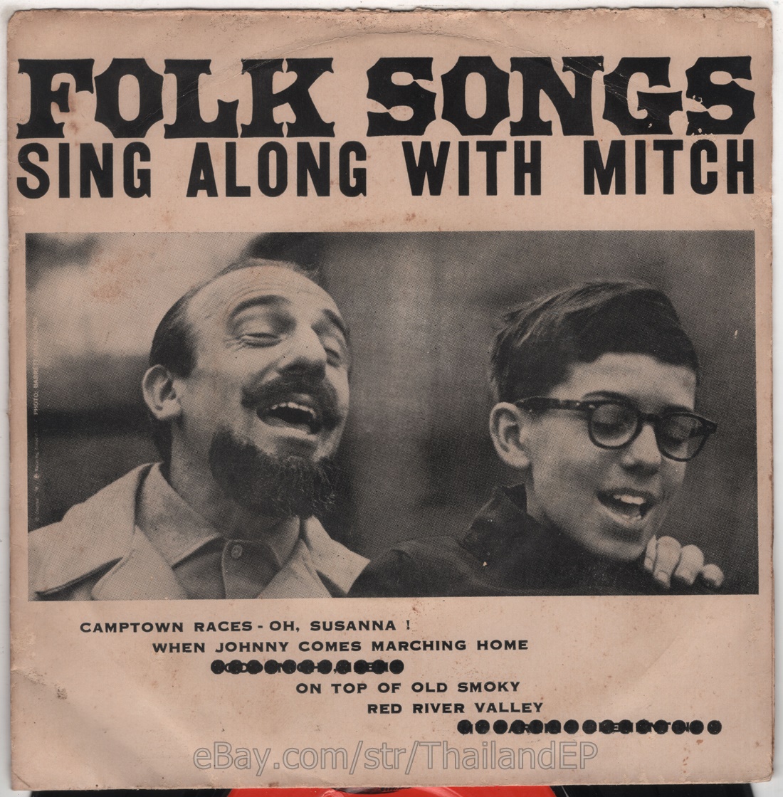 Mitch Miller /CAMPTOWN RACES-OH, SUSANNA / / THAI EP 7" THAILAND 45RPM