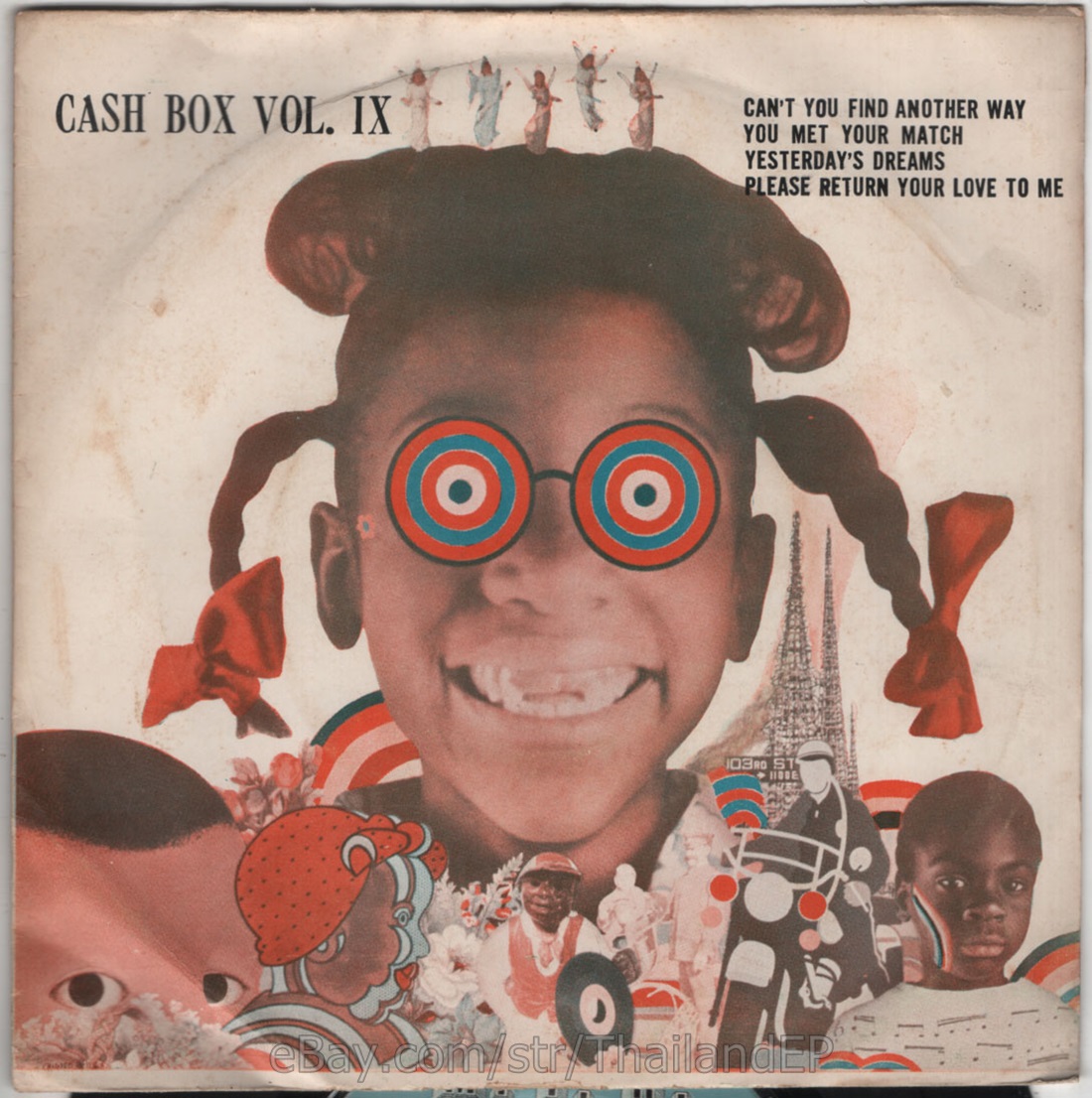SAM & DAVE  /STEVIE WONDER /FOUR TOPS /THE TEMTATIONS THAI EP 7" THAILAND 45RPM