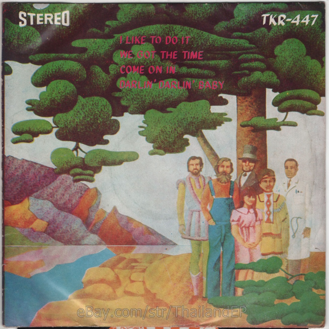 (Soul) O'Jays – Darlin' Darlin' Baby 1976 /K C & THE SUNSHINE BAND THAI EP 7"