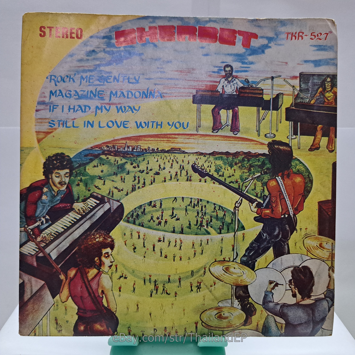 SHERBET - ROCK ME GENTLY (TKR 527) 7" Thai EP