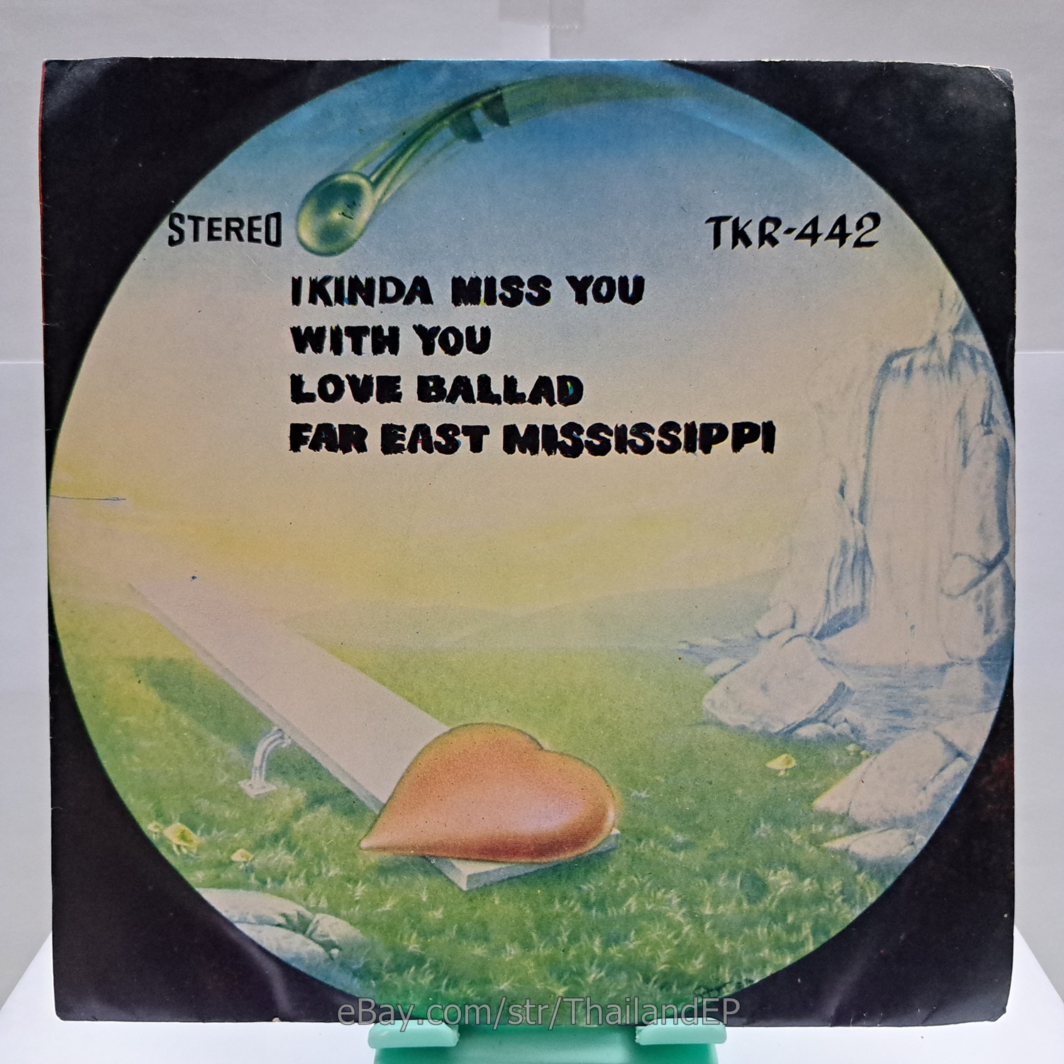 THE MANHATTANS - I KINDA MISS YOU (TKR 442) 7" Thai EP