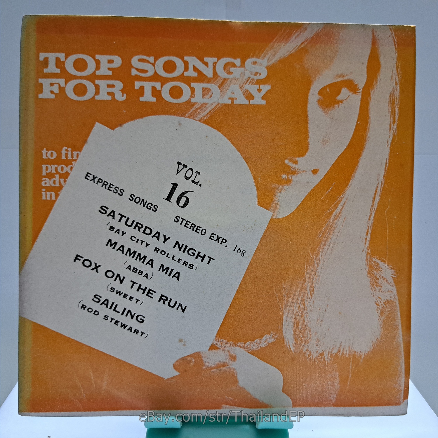 Bay City Rollers - Saturday Night (EXP. 168) 7" Thai EP