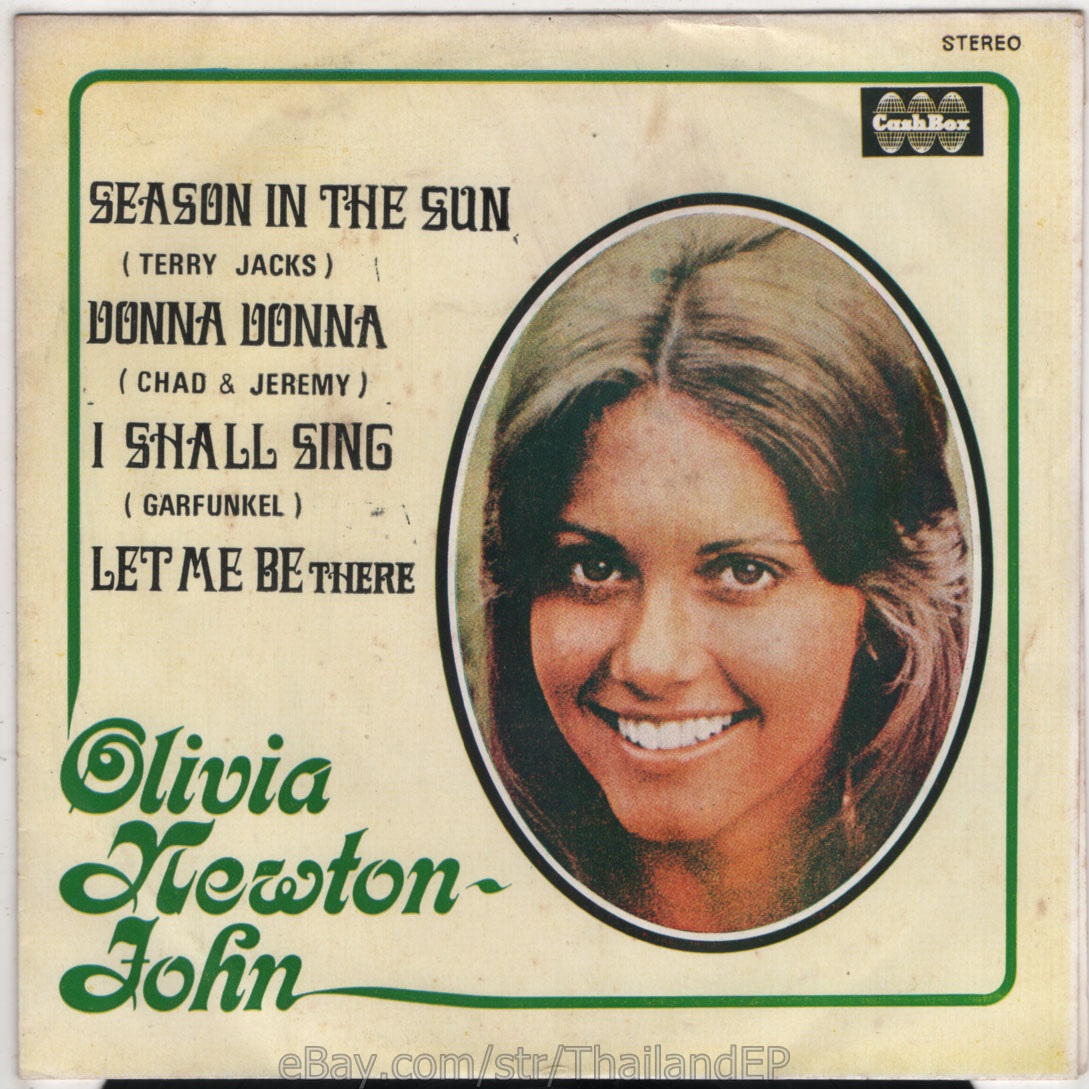 Olivia Newton-John - Let Me Be There 1973 / THAI EP 7" THAILAND 45RPM