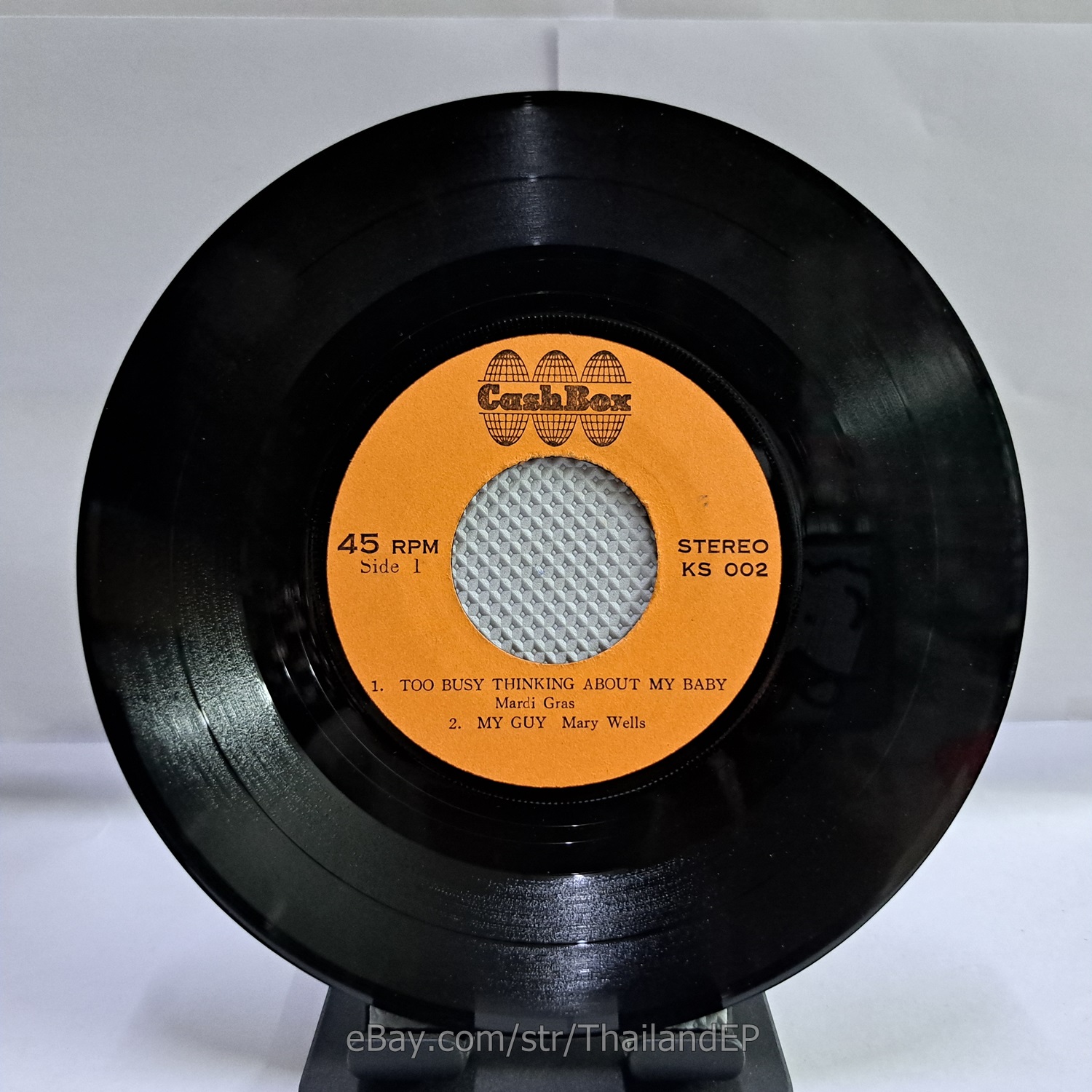 (Soul) Mary Wells – My Guy 1964 /SPRINGFIELD REVIVAL THAI EP 7" THAILAND 45RPM