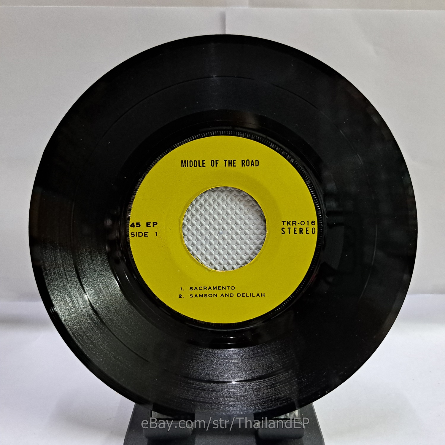 MIDDLE OF THE ROAD /SACRAMENTO / / THAI EP 7" THAILAND 45RPM
