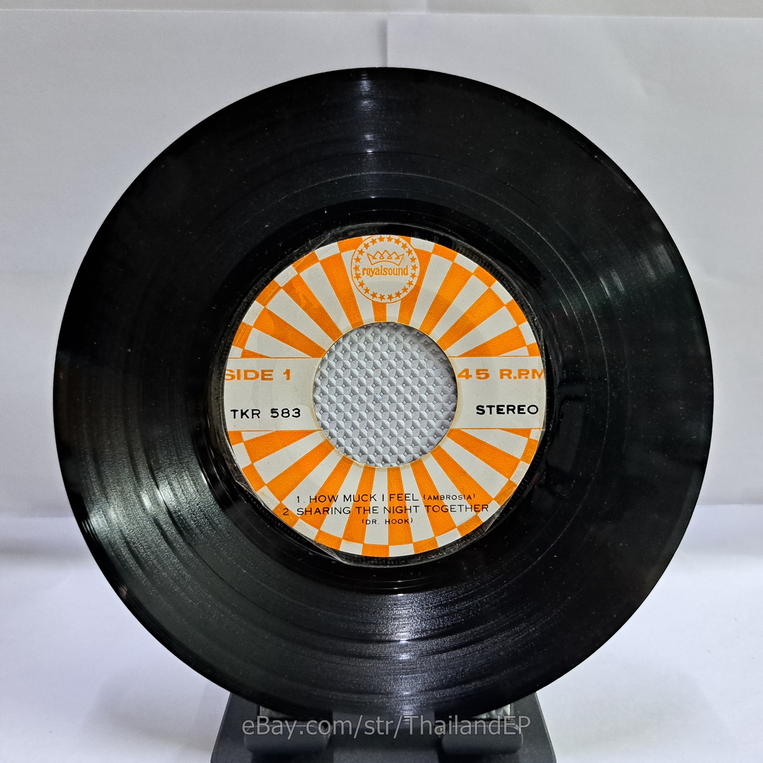 TRIUMPH COVER PS /DR. HOOK /10 CC /GENE COTTON THAI EP 7" THAILAND 45RPM