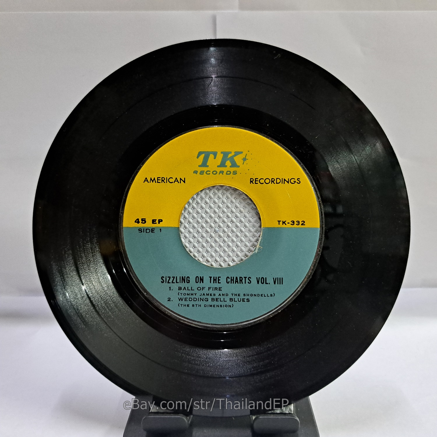 TOMMY JAMES AND THE SHONDELLS / /ZAGER & EVANS /THE TURTLES THAI EP 7" THAILAND