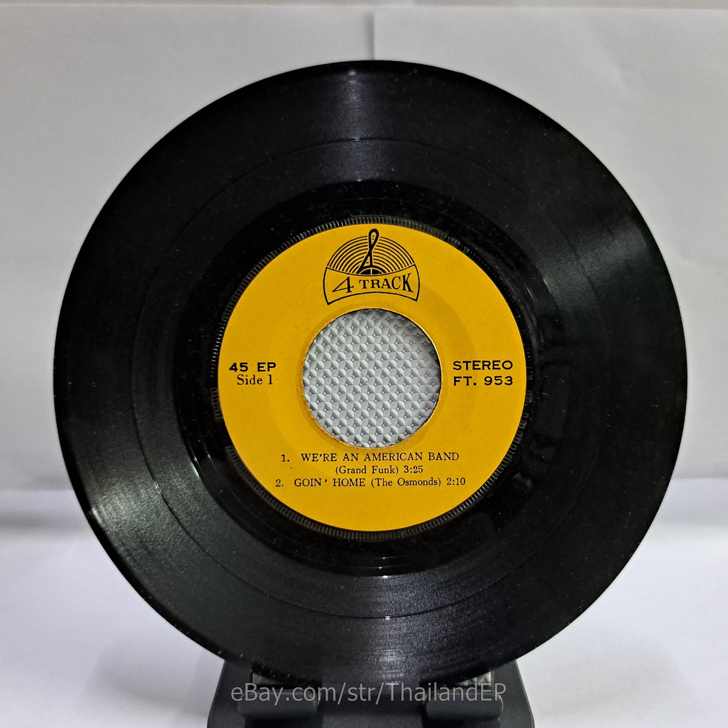 GRAND FUNK /THE OSMONDS /VANITY FARE /AMERICA THAI EP 7" THAILAND 45RPM