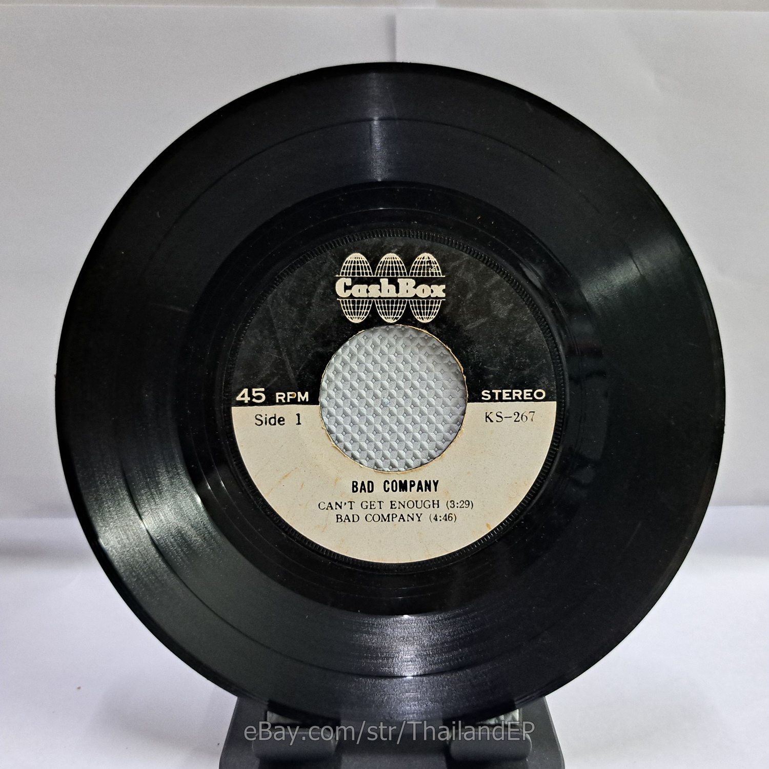 BAD COMPANY /CAN'T GET ENOUGH /THE WAY I CHOOSE / THAI EP 7" THAILAND 45RPM