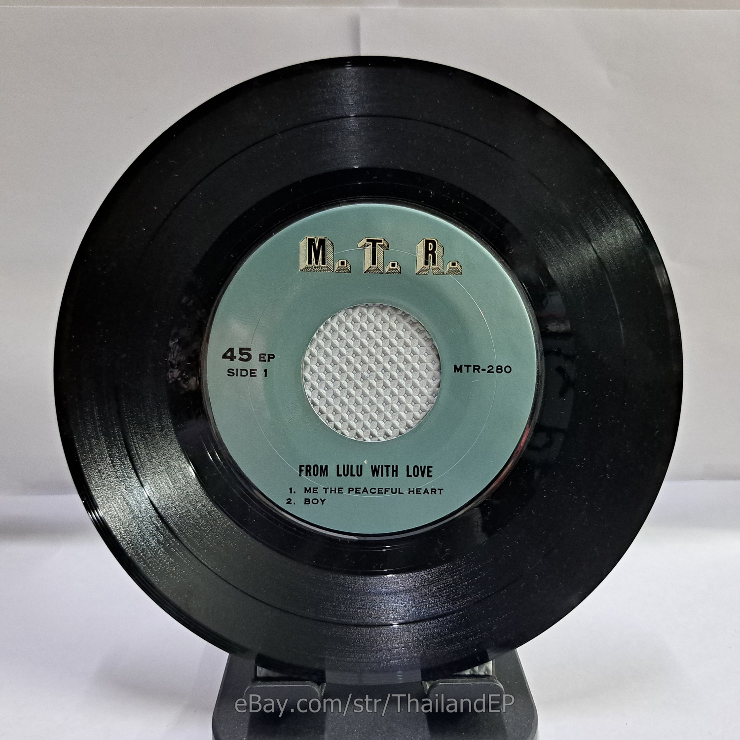FROM LULU WITH LOVE /ME THE PEACEFUL /LET'S PRETEND / THAI EP 7" THAILAND 45RPM