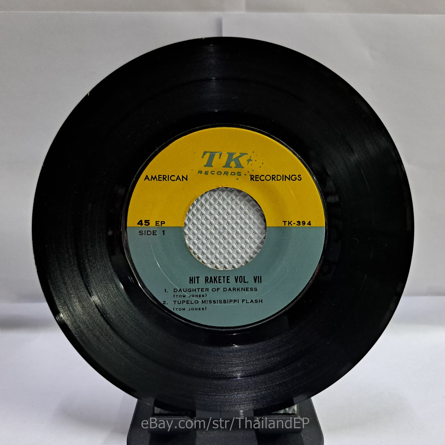 TOM JONES /DAUGHTER OF DARKNESS /NEIL DIAMOND /JOHNNY CASH THAI EP 7" THAILAND