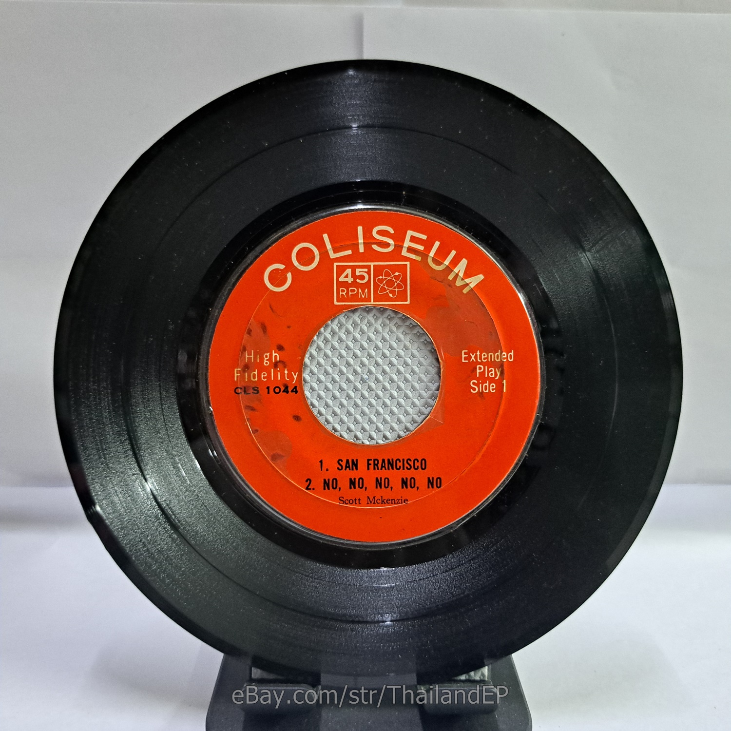 SCOTT MCKENZIE /SAN FRANCISCO /LOOK IN YOUR EYES / THAI EP 7" THAILAND 45RPM