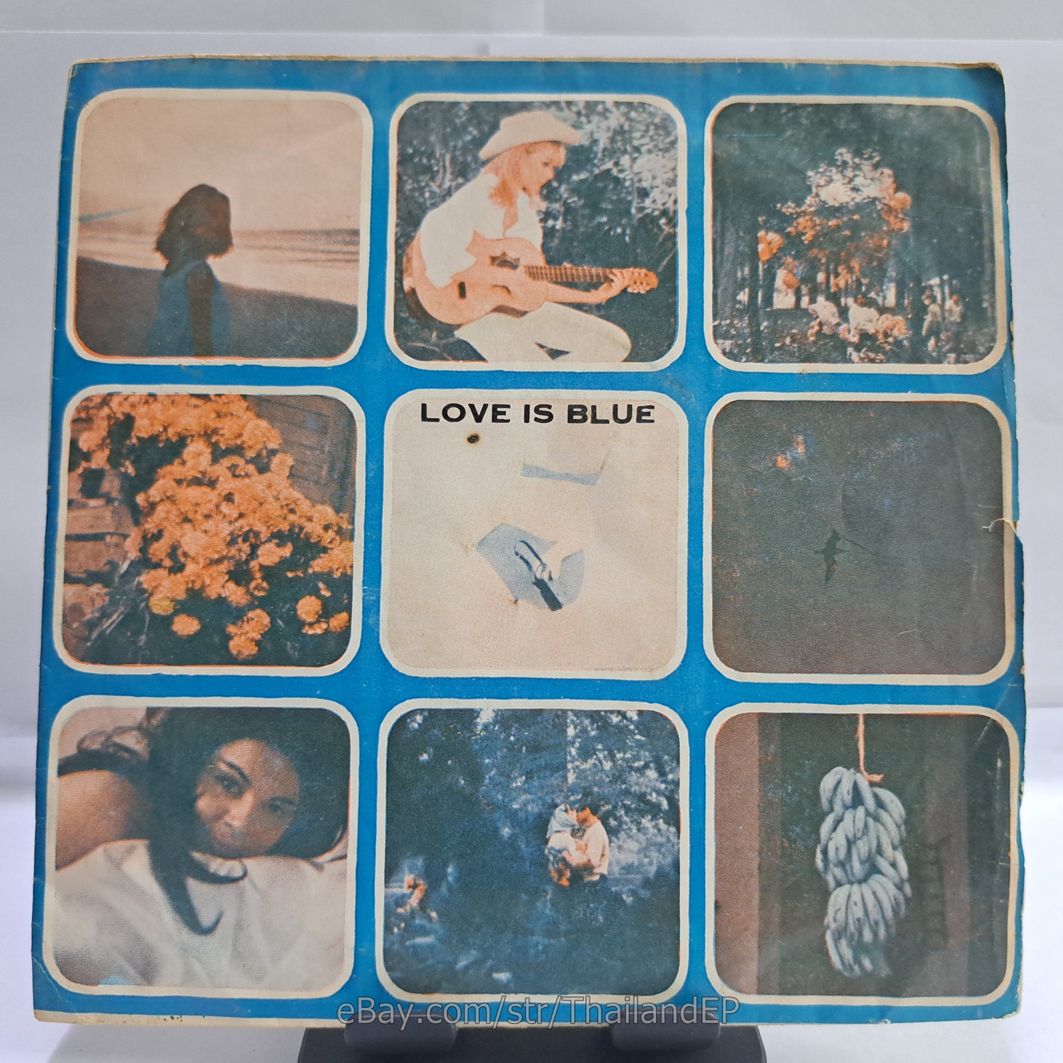 JOHNNY MATHIS - LOVE IS BLUE (MTR251) 7" Thai EP
