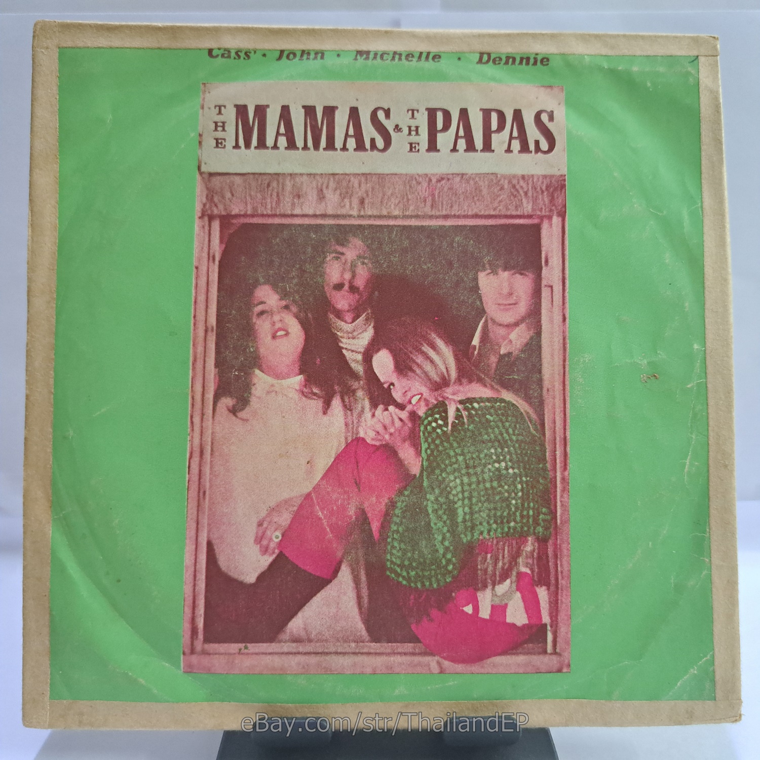 THE MAMAS & THE PAPAS - MONDAY MONDAY (OR004) 7" Thai EP