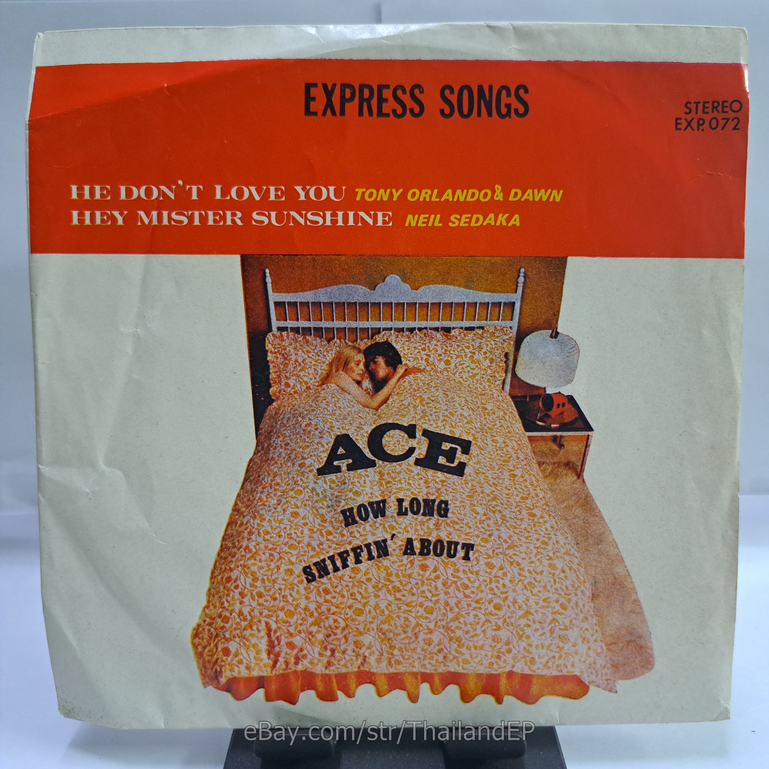 NEIL SEDAKA - HEY MISTER SUNSHINE (EXP072) 7" Thai EP