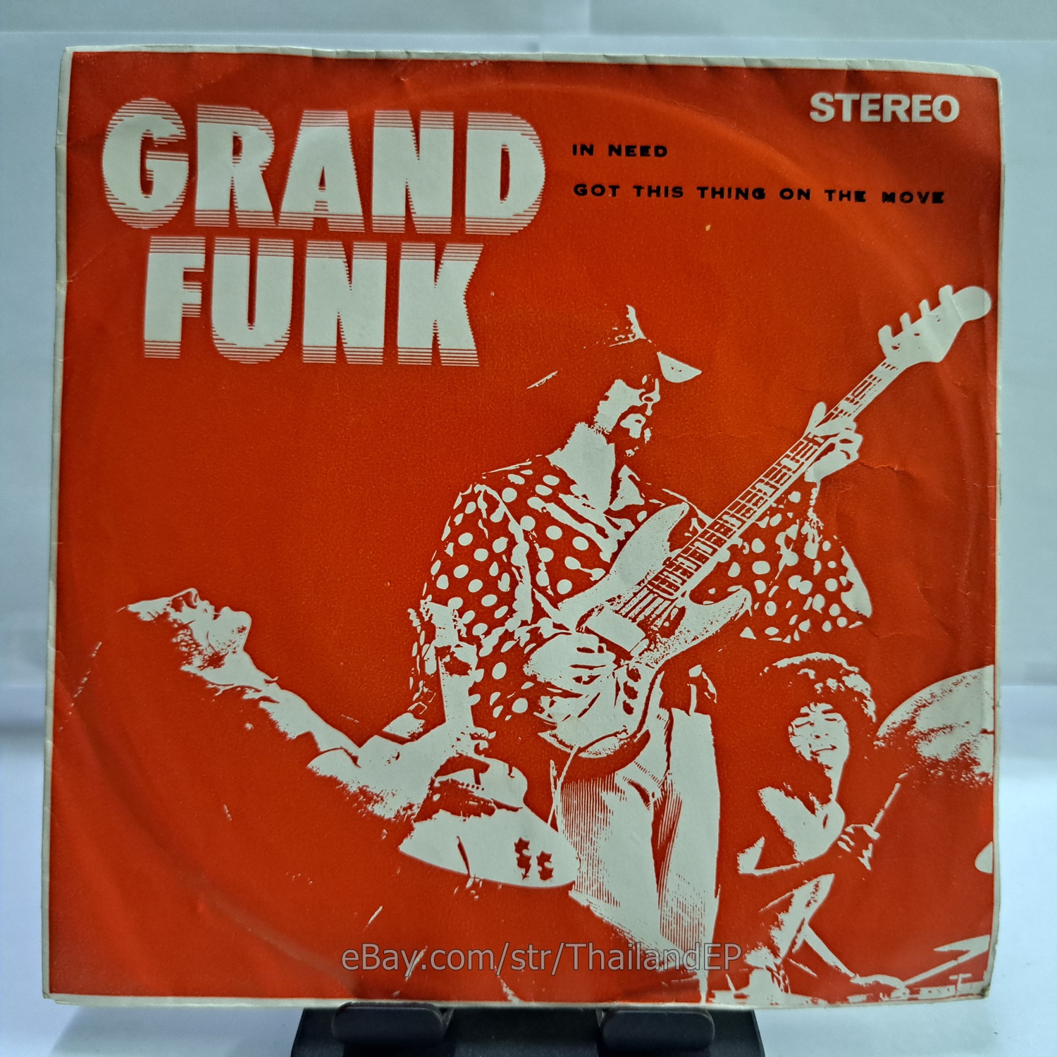 GRAND FUNK RAILROAD - IN NEED (KS023) 7" Thai EP