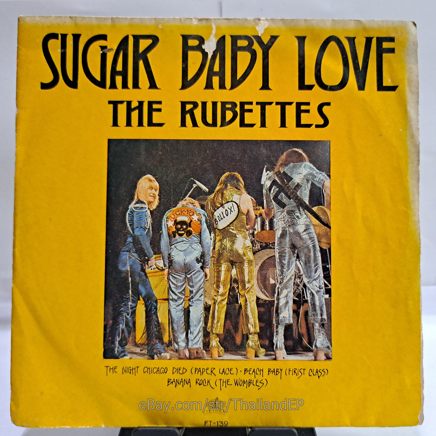 THE RUBETTES - SUGAR BABY LOVE (FT139) 7" Thai EP