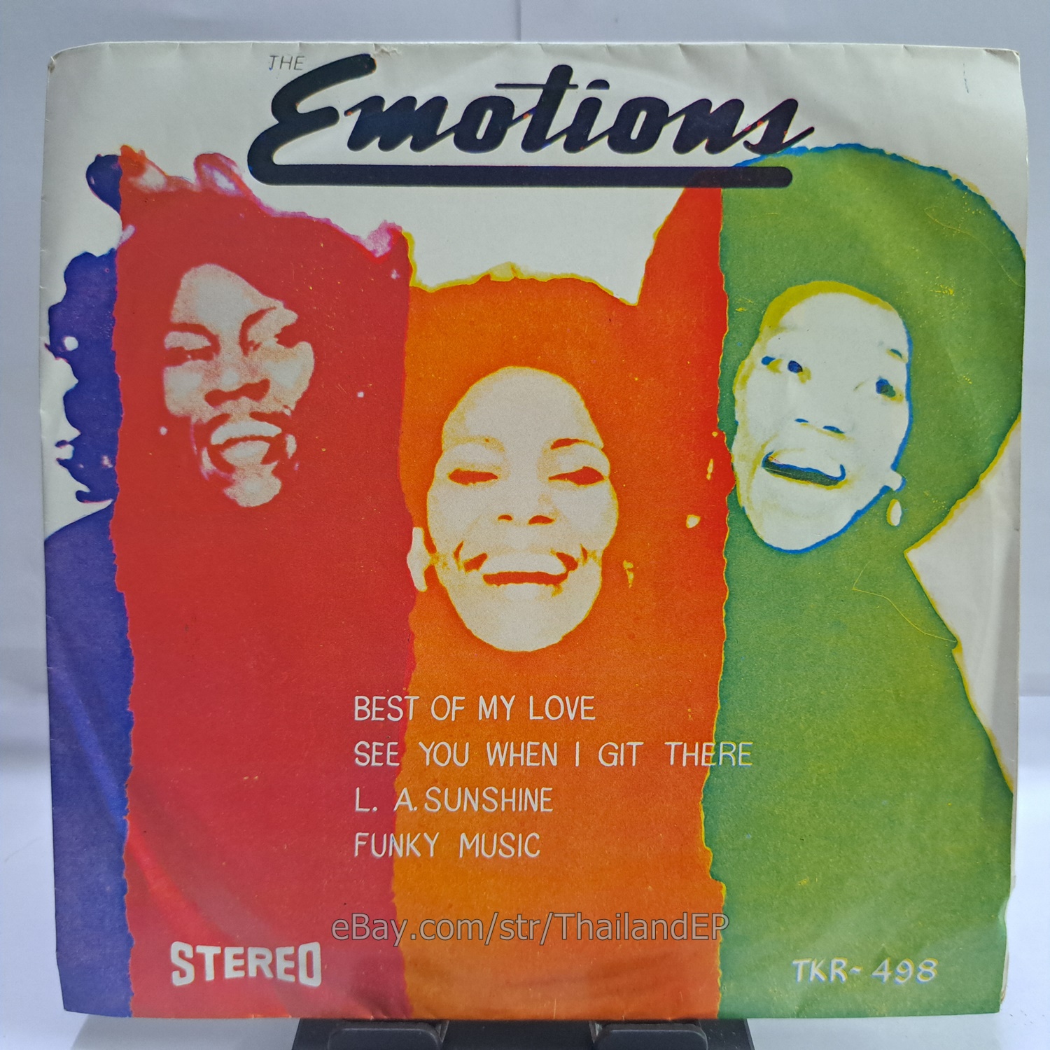 EMOTIONS - BEST OF MY LOVE (TKR498) 7" Thai EP