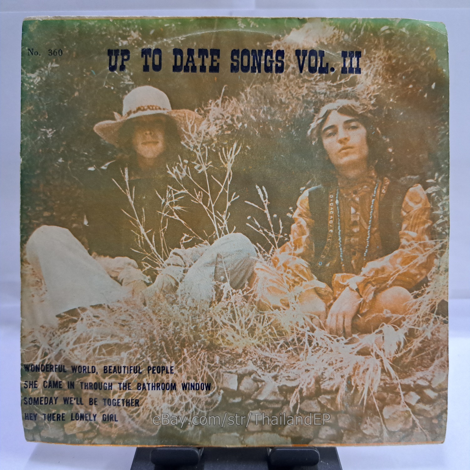 JIMMY CLIFF - WONDERFUL WORLD, BEAUTIFUL PEOPLE (TK360) 7" Thai EP