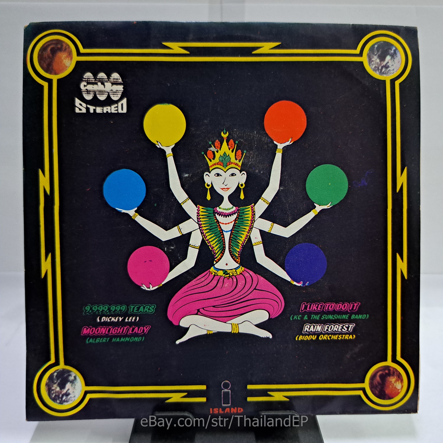 DICKEY LEE - 9,999,999 TEARS (CB074) 7" Thai EP