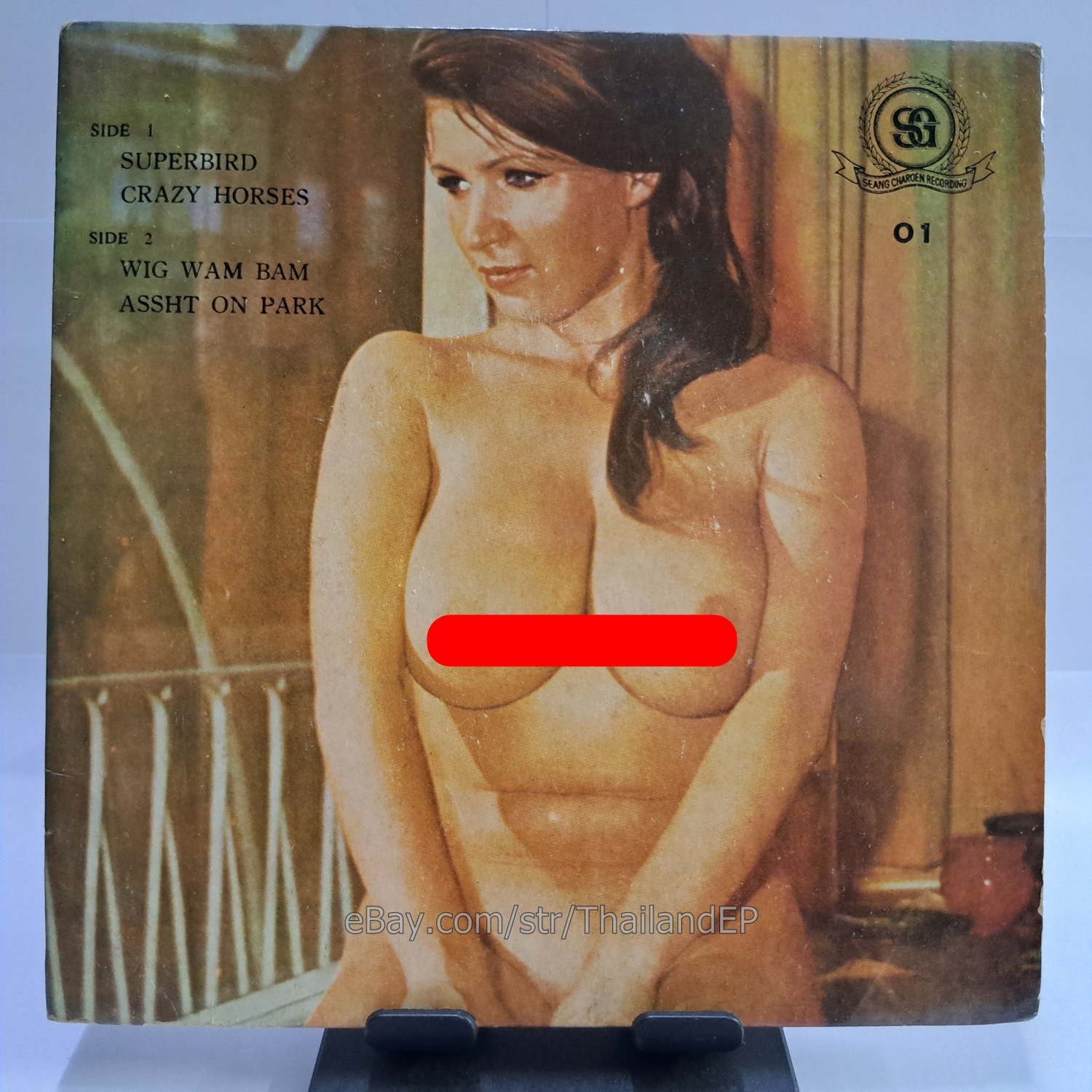 Neil Sedaka /THE OSMONDS /THE SWEET /JAMES GANG THAILAND EP 45 THAI Nude Cover