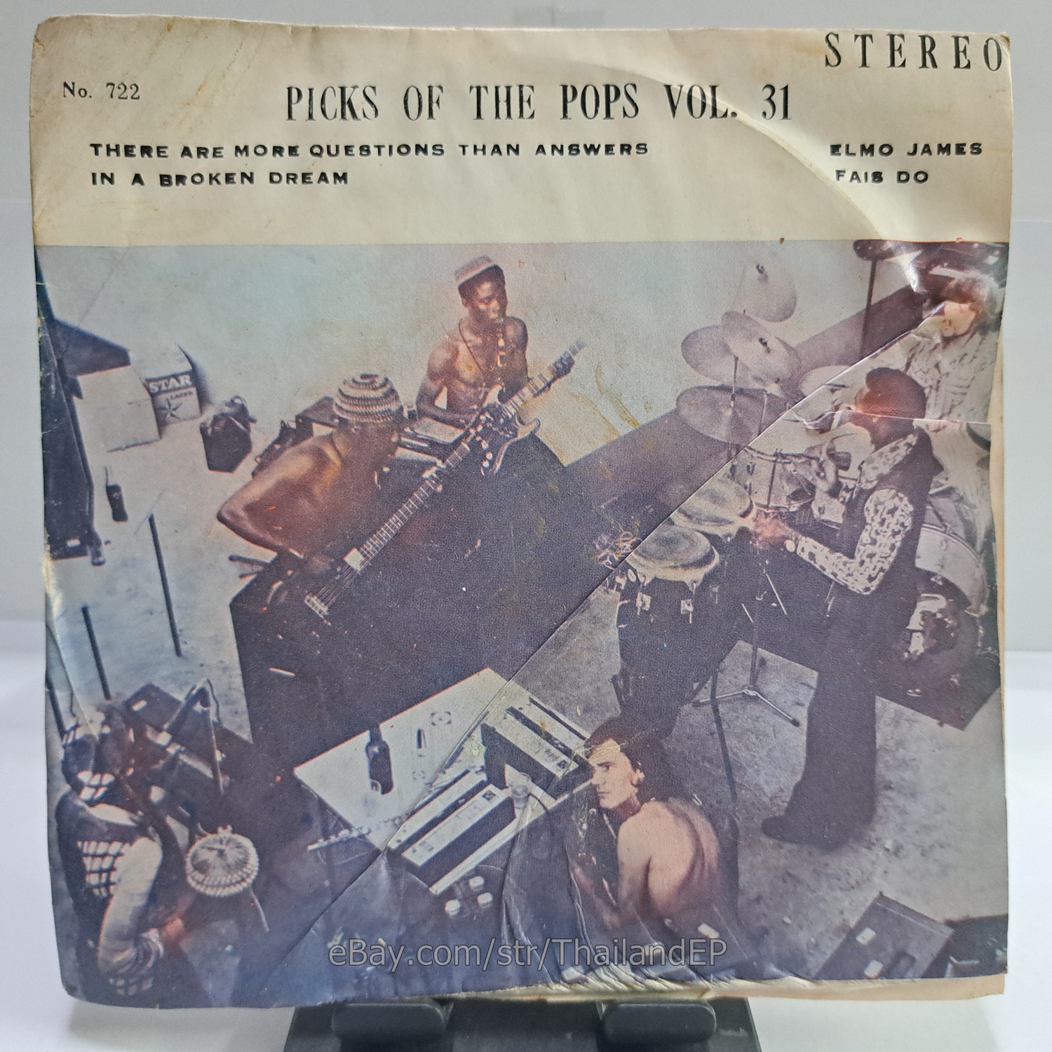 JOHNNY NASH - THERE ARE MORE QUESTIONS THAN ANSWERS (TK-722) 7" Thai EP