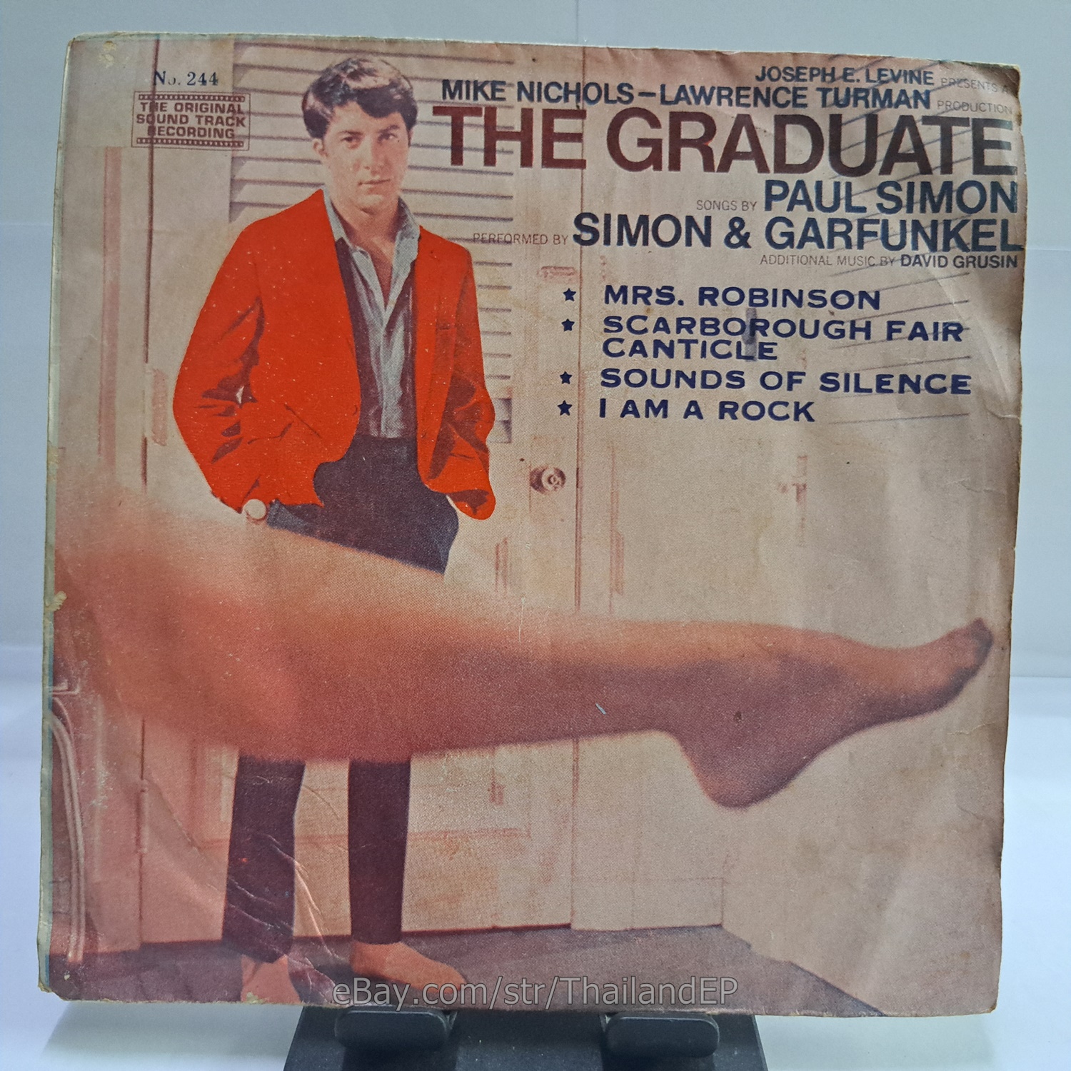 SIMON & GARFUNKEL /MRS. ROBINSON /SOUND TRACK THE GRADUATE / THAILAND EP 45 THAI