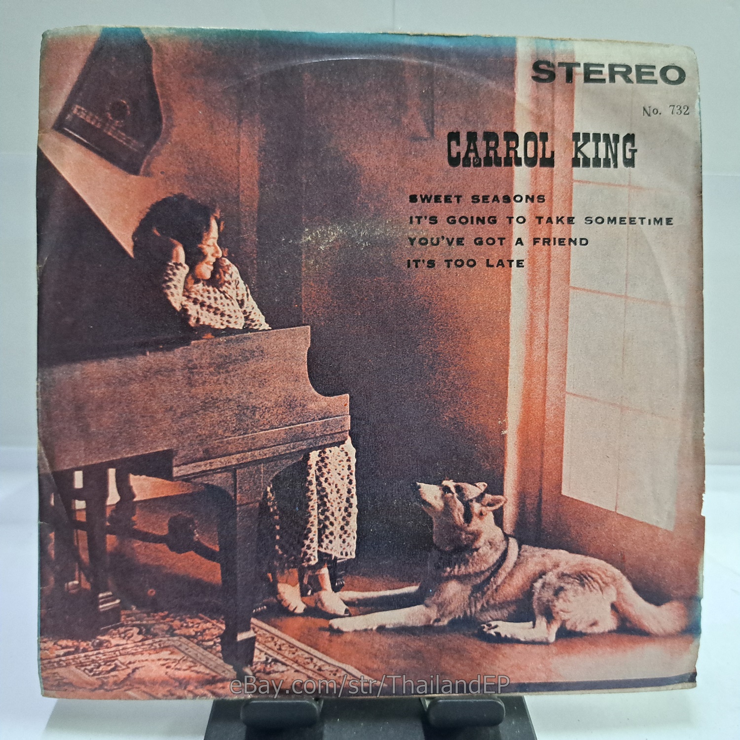 CAROLE KING - SWEET SEASONS (TK-732) 7" Thai EP