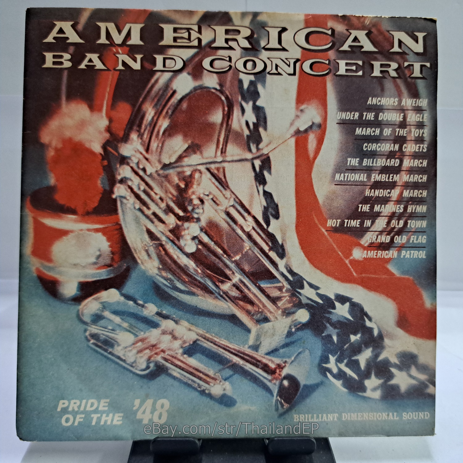 AMERICAN BAND CONCERT - ANCHORS AWEIGH (CLS 1127) 7" Thai EP