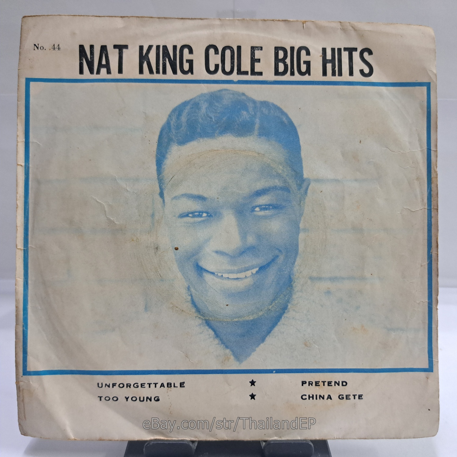 NAT KING COLE - UNFORGETTABLE (44) 7" Thai EP