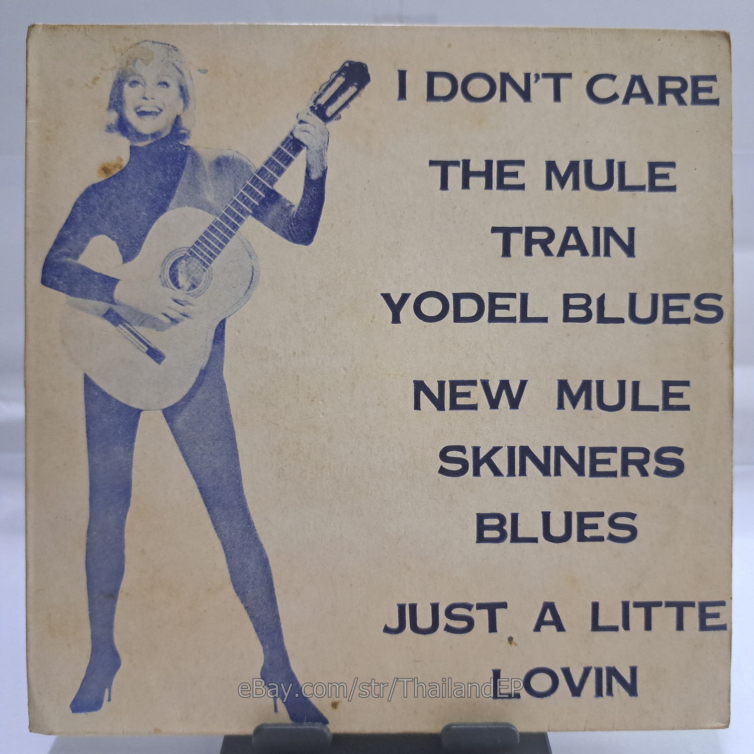 Maddox Brothers and Rose /I DON’T CARE /NEW MULE SKINNERS BLUES / THAILAND EP 45