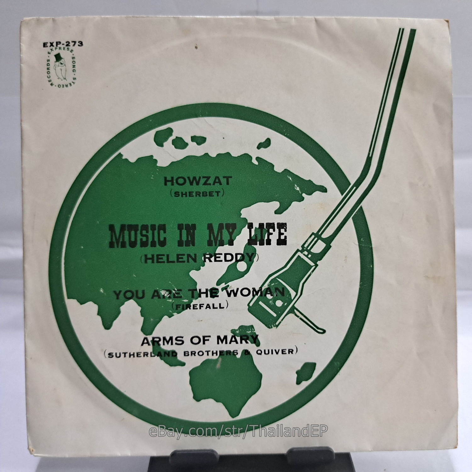 HELEN REDDY - MUSIC IN MY LIFE (EXP. 273) 7" Thai EP