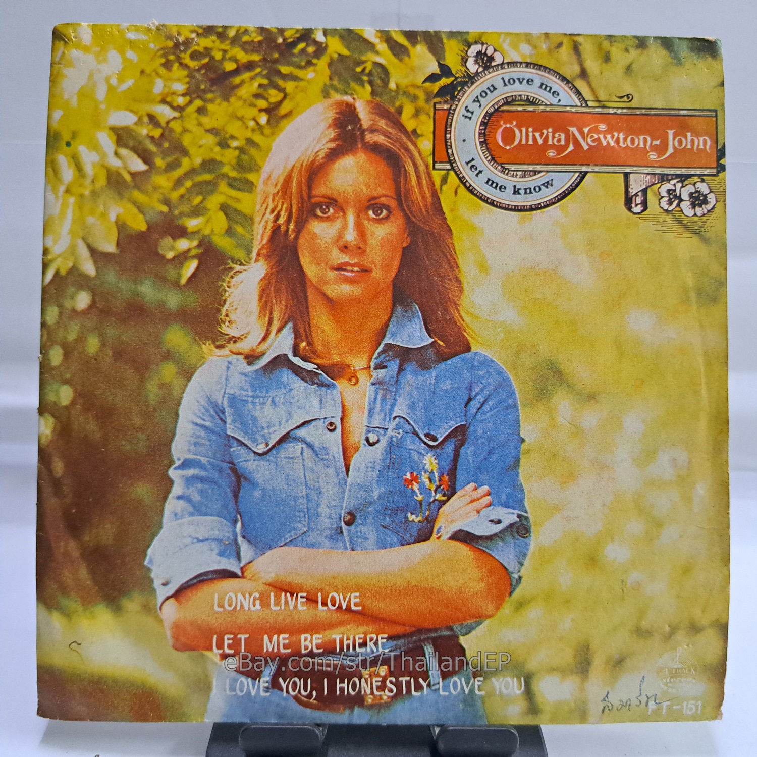 OLIVIA NEWTON-JOHN /IF YOU LOVE ME (LET ME KNOW) / / THAILAND EP 45 THAI