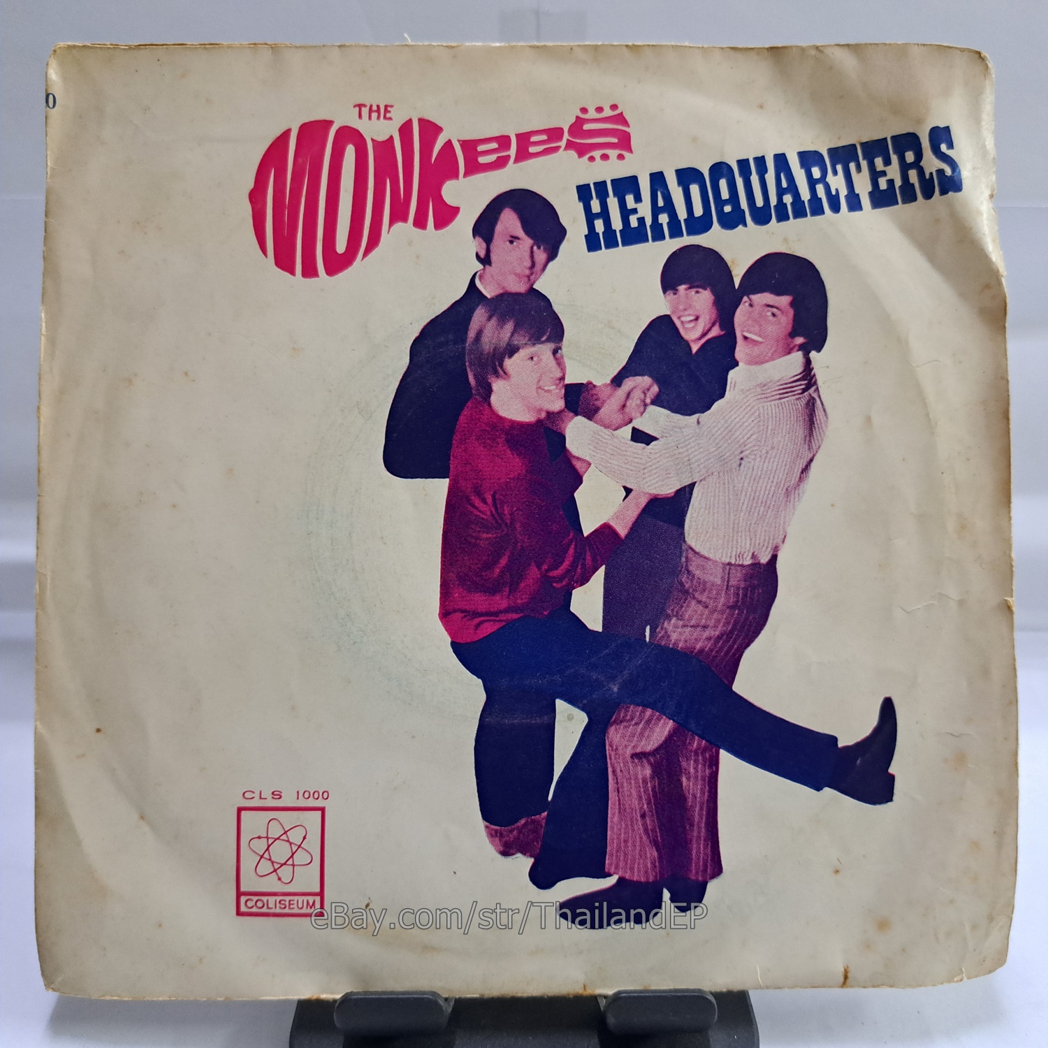 THE MONKEES - A LITTLE BIT ME, A LITTLE BIT YOU (CLS 1000) 7" Thai EP