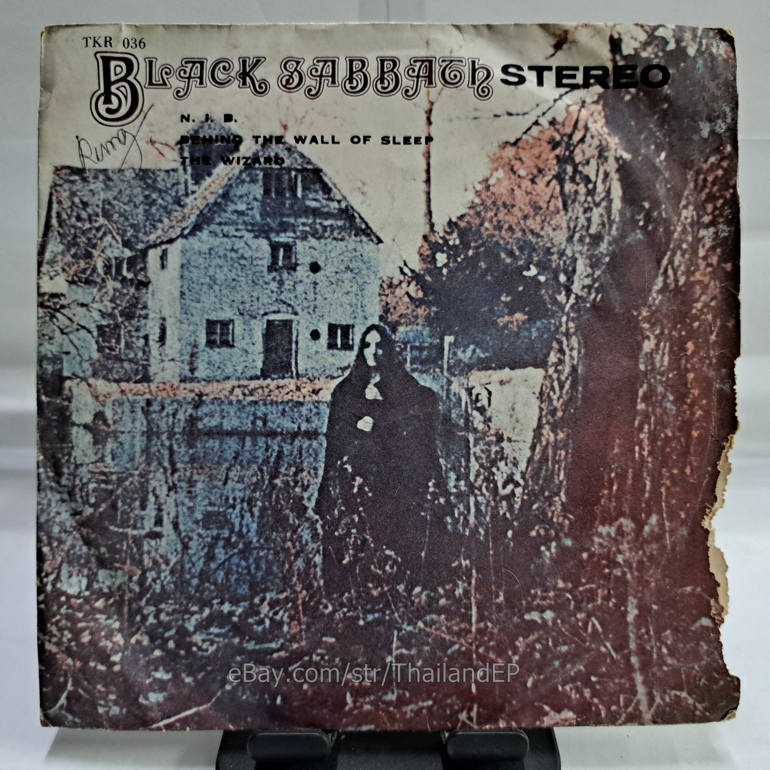BLACK SABBATH /N.I.B. /THE WIZARD / THAILAND EP 45 THAI