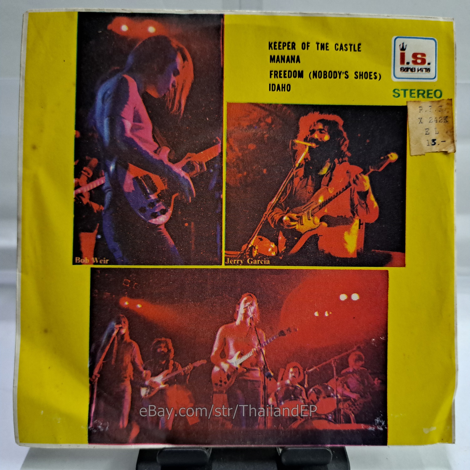The Grateful Dead PICTURE COVER /BAY CITY ROLLERS / / THAILAND EP 45 THAI